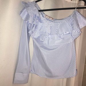 Pixie market ruffle top